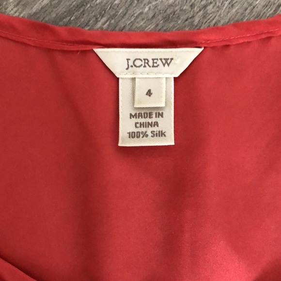 J. Crew Silk Floral Tank Size 4 - Picture 3 of 5